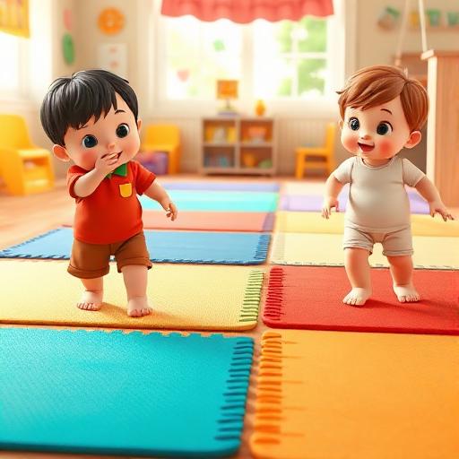 Caminar sobre alfombras diferentes