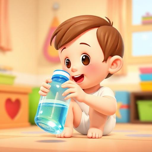 Sonidos con agua en botella
