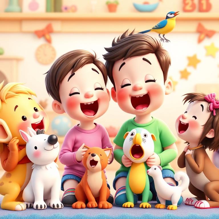 Jugar a imitar sonidos de animales