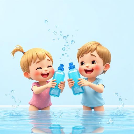Sonidos con agua en botella