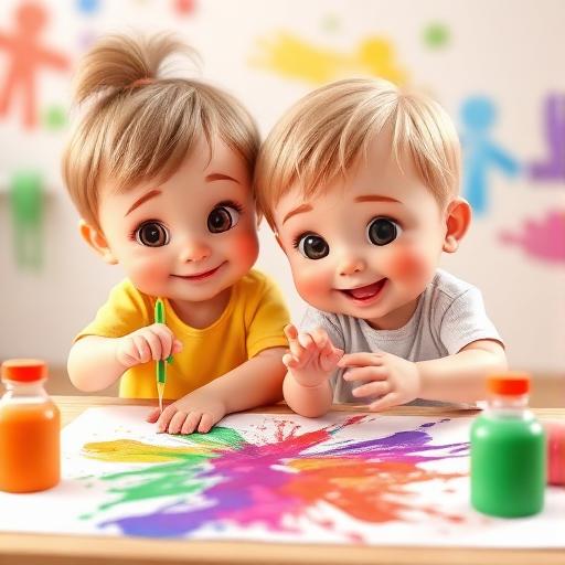 Pintura con dedos