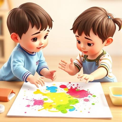 Pintura con dedos y manos